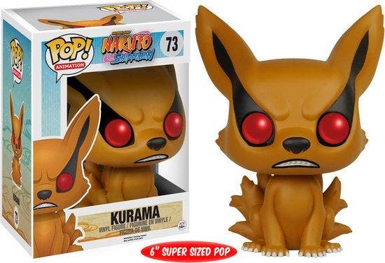 Funko Kurama - 6 inch Funko Pop! - Naruto Shippuden Figuur, Kinderen en Baby's, Speelgoed | Overig, Verzenden