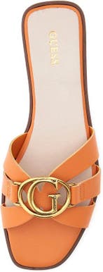 Guess - Maat 36 - Symo Slippers - Dames - Oranje, Verzenden, Nieuw