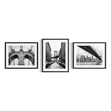 Fabio Accorrà - Brooklyn Visions, Series of 3, Antiek en Kunst