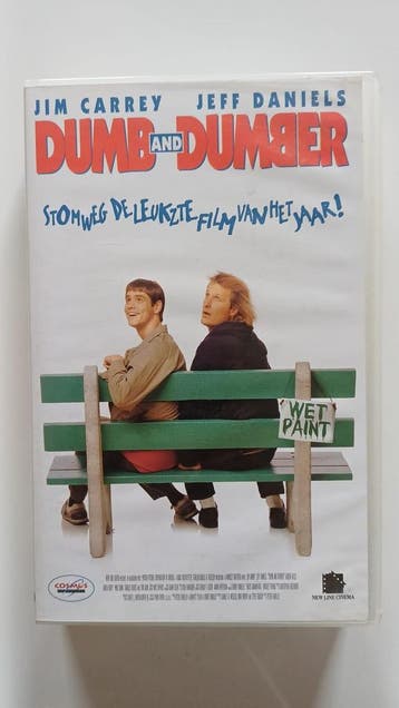 DUMB & DUMBER (VHS), Cd's en Dvd's, Verzenden, Gebruikt