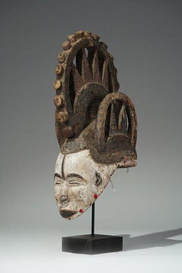 Een houten masker - Igbo - Nigeria (Zonder minimumprijs)