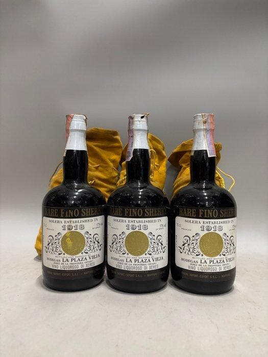 Bodegas La Plaza Vieja - Established Solera 1918 - Jerez, Verzamelen, Wijnen