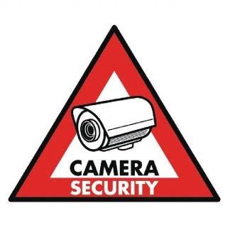 Sticker camerabewaking | Nedis | 5 stuks, Verzenden, Nieuw