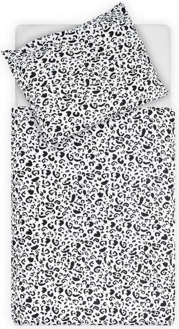 Jollein Dekbedovertrek Peuter 120x150cm - Leopard, Verzenden, Nieuw