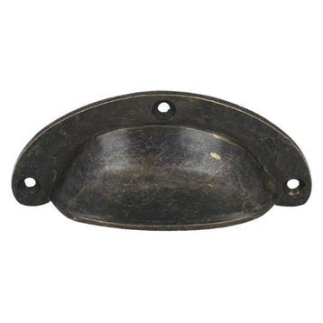 Komgreep massief messing antiek 88 mm, Verzenden, Nieuw