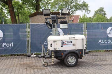 Veiling: Lichtmast Generac VB-9 D Diesel, Doe-het-zelf en Verbouw, Bouwverlichting, Ophalen, Gebruikt, Overige typen