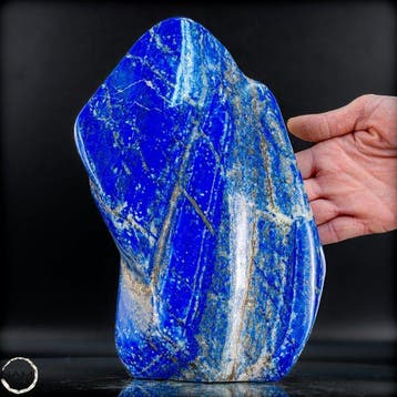 Zeer decoratief koningsblauw lapis lazuli Beeldhouwkunst-
