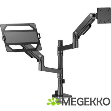 ACT Monitorarm max 49  met laptophouder office premium,, Computers en Software, Verzenden, Nieuw, ACT