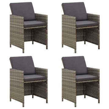 Moderne Eetkamerstoel voor buiten | Laatste Stuk!, Tuin en Terras, Ophalen of Verzenden, Zo goed als nieuw, Wicker