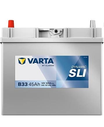 Varta Auto accu 12 volt 45 Ah SLI Dynamic type B33, Ophalen of Verzenden, Nieuw
