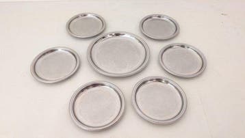 Alessi - Onderzetter (7) - Mercurio - Set van 6x