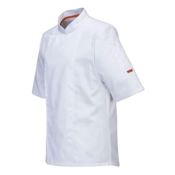 GGM Gastro | (5 stuks) Koksbuis MeshAir Pro - korte mouw - |, Verzenden, Nieuw