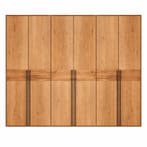 Forestales Boston Massief Eikenhout Kledingkast - 360cm 6-De, Nieuw