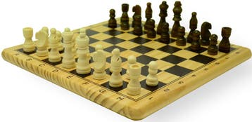 Schaak & Dam-Set (29cm) | HOT Games - Gezelschapsspellen, Verzenden, Nieuw
