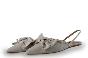 Sacha Slingbacks in maat 40 Wit, Verzenden, Wit, Zo goed als nieuw, Sacha