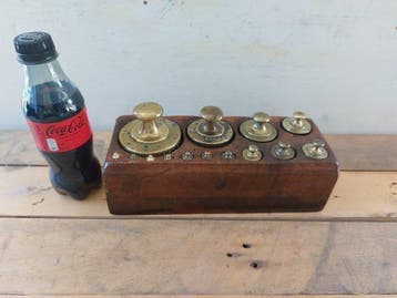 Apothecary/Pharmacy weights (14) - Europa - 1910-1920, Antiek en Kunst