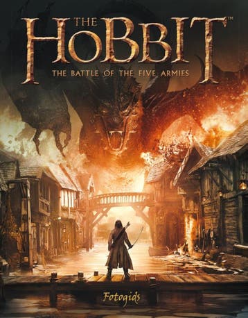 The battle of the five armies / Fotogids / The hobbit, Boeken, Verzenden, Zo goed als nieuw, Paddy Kempshall