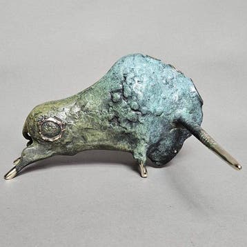 Dariusz Zielinski - The Bull - bronze sculpture), Antiek en Kunst
