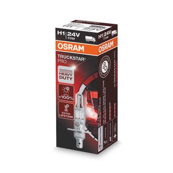 Osram H1 Halogeenlamp 24V 70W P14.5sTruckstar Pro, Ophalen of Verzenden, Nieuw