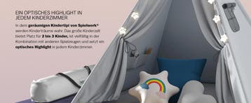 Tipi Speeltent Grijs 160x130x130cm (Speelhuizen, Speelgoed), Verzenden, Nieuw