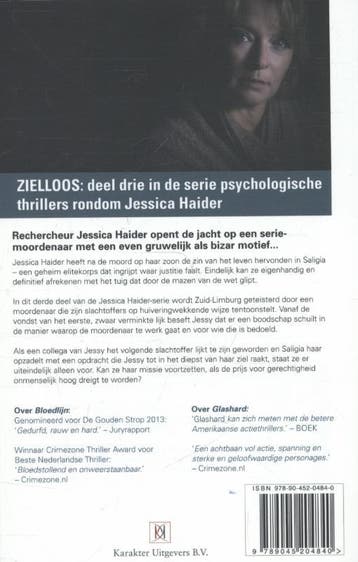 Zielloos / Jessica Haider 9789045204840 Corine Hartman, Verzenden, Gelezen, Corine Hartman