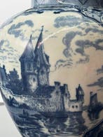 Delft, Plateelbakkerij - dekselvaas - Keramiek - Vase Delfts