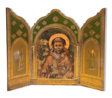 Decoratief ornament - Italië - Drieluikaltaar