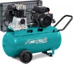 Riemaangedreven compressor 2 cil. 10 bar - 50 liter, Verzenden, Nieuw