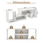 LIVSK Multifunctionele Tv-standaard - Modulair Design met Aa, Verzenden, Nieuw