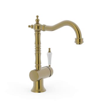 Wastafelmengkraan Tres Classic RVS 1 Hendel Verouderd, Nieuw, Ophalen of Verzenden, Minder dan 100 cm, Wasbak of Wastafel