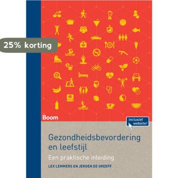 Gezondheidsbevordering en leefstijl - Lex Lemmers, Verzenden, Zo goed als nieuw, Lex Lemmers