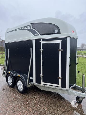 Prachtige Atec 1,5 paards Paardentrailer!, Dieren en Toebehoren, Paarden en Pony's | Trailers en Aanhangwagens, Ophalen, Zo goed als nieuw