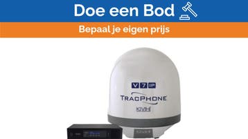 Bieden: KVH 01-0283-15 TracPhone V7-IP mini VSAT Broadband, Ophalen of Verzenden, Nieuw, Kabel of Apparatuur