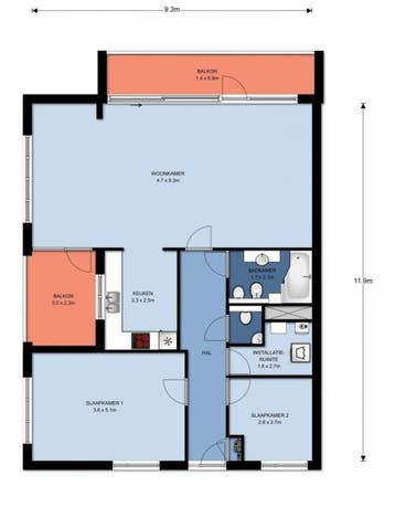 Te Huur 3 Kamer Appartement van Hogendorpstraat In Nijmegen, Huizen en Kamers, Huizen te huur, Gelderland, Direct bij eigenaar