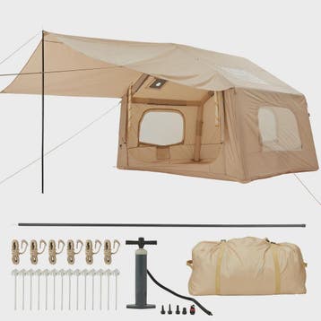 Opblaasbare Glamping Tent voor Camping - Waterdicht, 4-Seizo