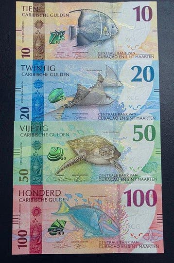 Curaçao en Sint Maarten. - 10, 20, 50, 100 Gulden - 2025