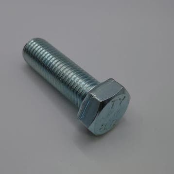 Tapbout DIN933 verzinkt M16x50 (50st), Ophalen of Verzenden, Nieuw, Bouten of Moeren