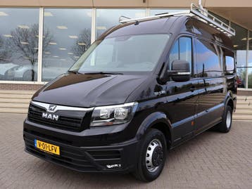 MAN TGE 50 5.180 2.0 180 PK AUT. DUBBEL LUCHT + 3500 KG TH, Automaat, Stof, Gebruikt, Euro 6