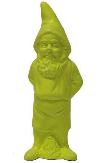Hippe gele tuinkabouter, Tuin en Terras, Tuinbeelden, Verzenden, Nieuw