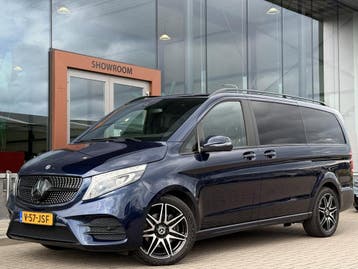 Mercedes-Benz V-Klasse 300d Lang DC | AMG | Burmester | 360, Automaat, Gebruikt, Blauw, Diesel