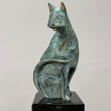 Robert Dyrcz - „The cat II „ - bronze