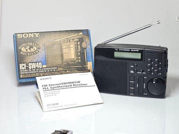 Sony - ICF-SW40 Draagbare radio, Nieuw
