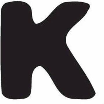Thule Yepp abc letter K, Verzenden, Nieuw