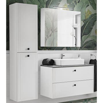 Badmeubel Elisa 100cm (Badkamermeubels), Huis en Inrichting, Badkamer | Badkamermeubels, Ophalen of Verzenden, Nieuw