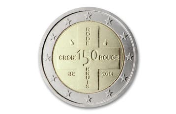 2 euro 100 jaar Rode Kruis 2014 - België, Verzenden
