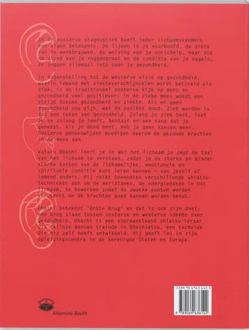 Wat het lichaam je zegt 9789069636122 Ohashi, Boeken, Gezondheid, Dieet en Voeding, Verzenden, Zo goed als nieuw, Ohashi