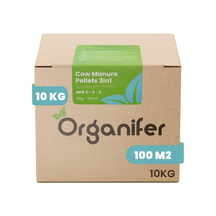 Koemestkorrels 3in1 (10 kg – voor 100 m2), Tuin en Terras, Aarde en Mest, Mest, Verzenden