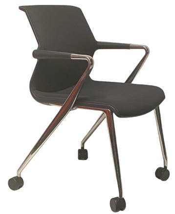 Gebruikt Vitra Unix 4-poots stoel Gebruikt Vitra, Ophalen of Verzenden, Gebruikt