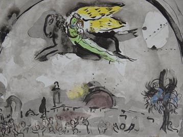 Marc Chagall (1887-1995) - Angel, Antiek en Kunst