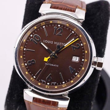 Louis Vuitton - Tambour GMT - Q1131 - Heren - 2010-2020, Nieuw